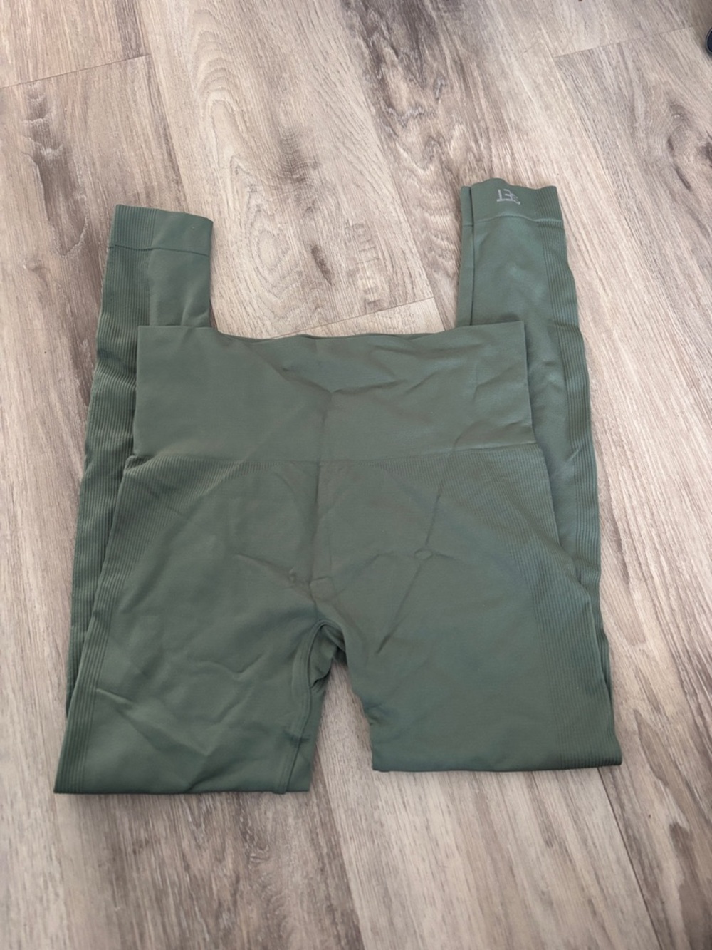 SET Active Olive Green High-Waist Leggings